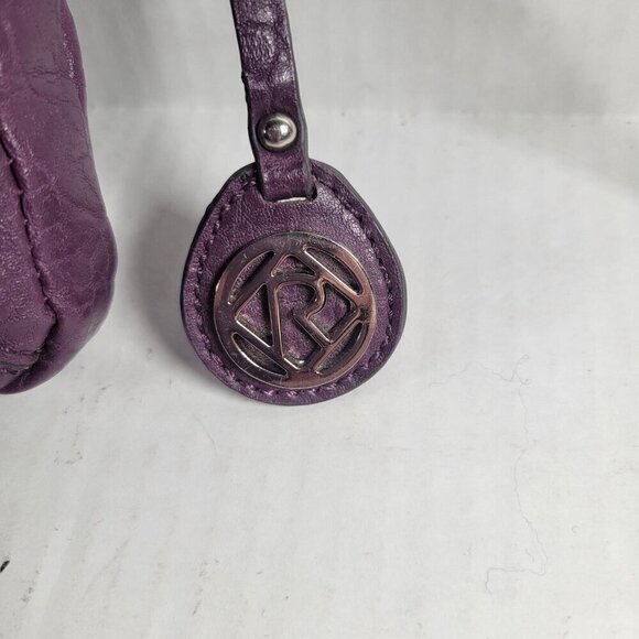 Relic Purple Pebbled Faux Leather Classic Work Everyday Small Crossbody Bag - Picture 3 of 5
